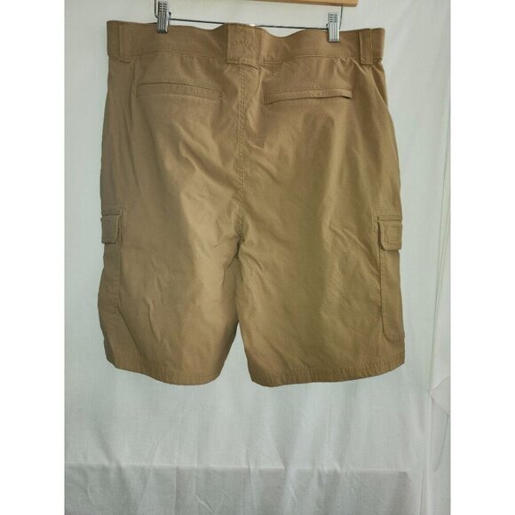 Orvis Cargo Shorts Mens Size 38 Camel Tan Pockets Performance Pre-Owned - Picture 13 of 14